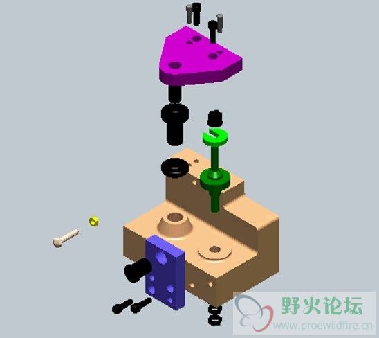 没有被加工零件