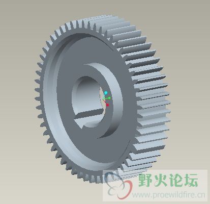 粗画齿轮