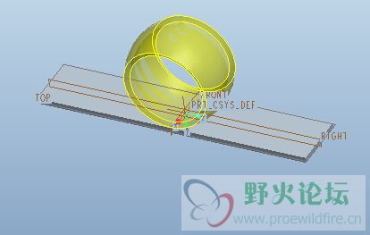 第一张截面形成的