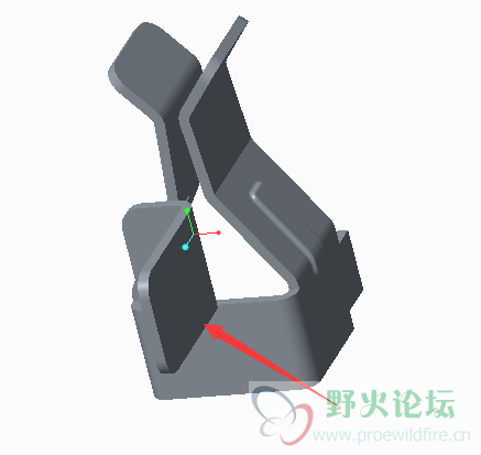 此折弯有问题，展开后会干涉
