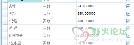 零件参数1