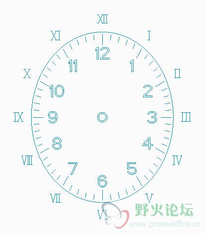 椭圆形时钟