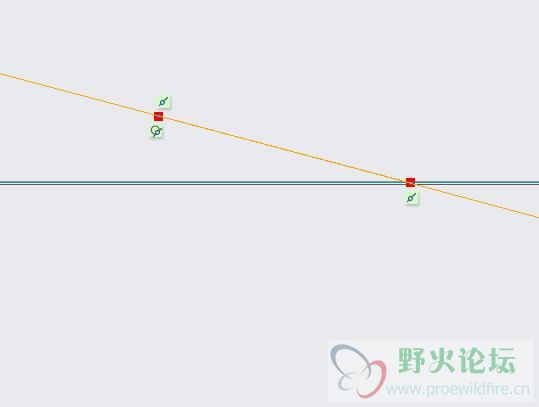 放大后发现好像没相切
