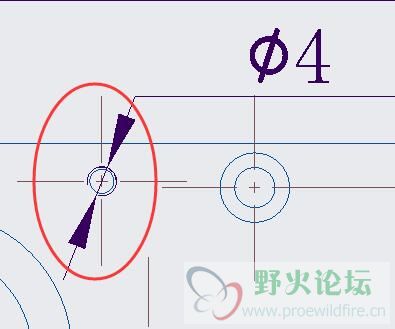 箭头在两边