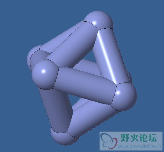 正八面体棍棒型
