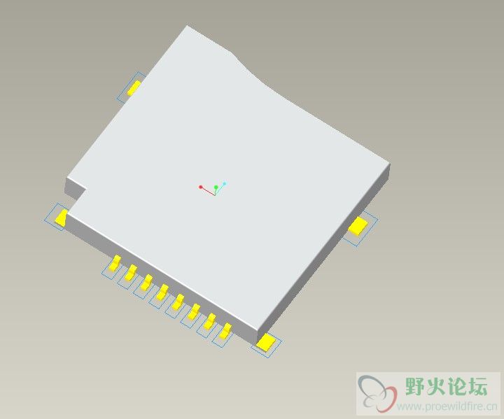 PRT档有焊盘线