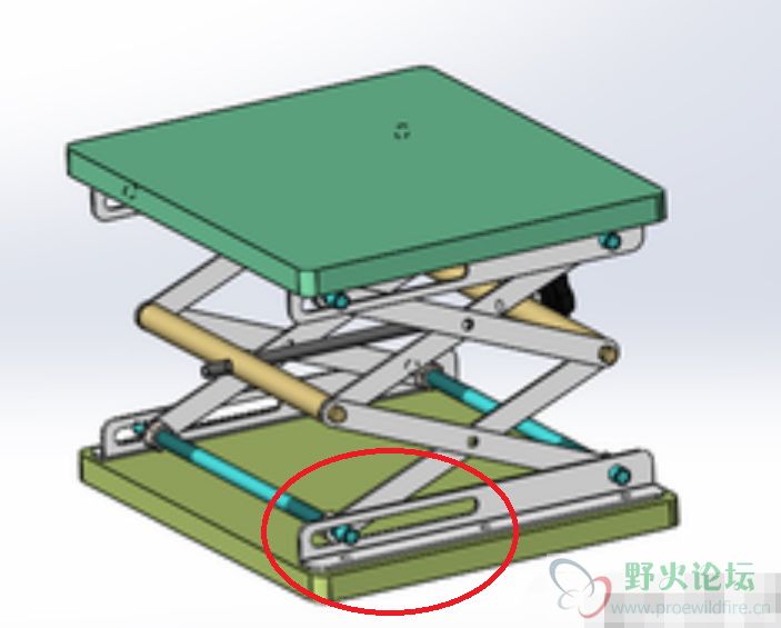 那个槽 杆子可以在槽中滑动
