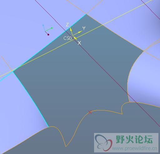 底部的弧度中间加一个点