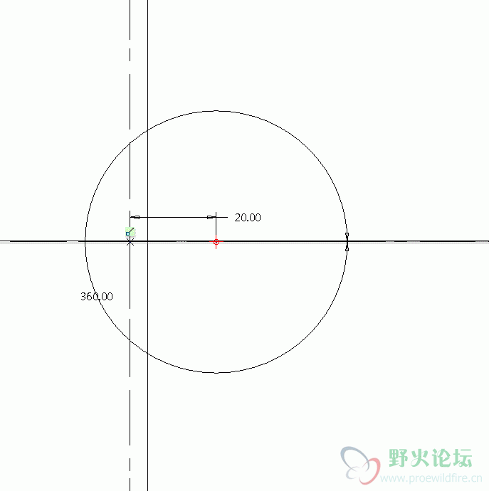 怎么标注360°角度标注