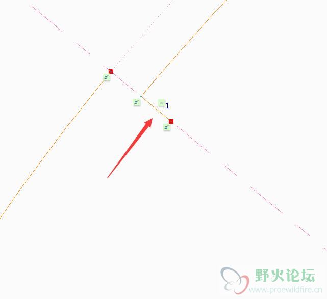 把草绘改成这个样子