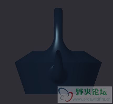 茶壶造型正面