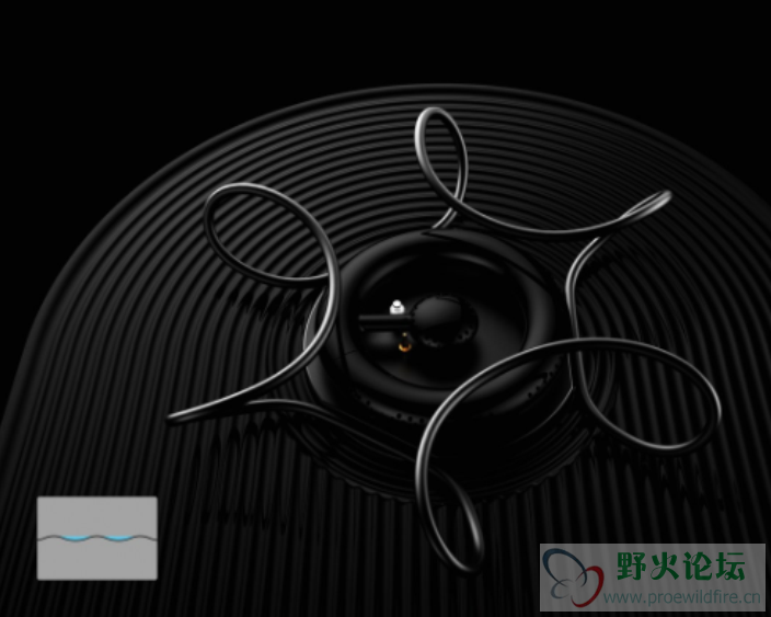 要求线条的轨迹要符合图片左下角的样式
