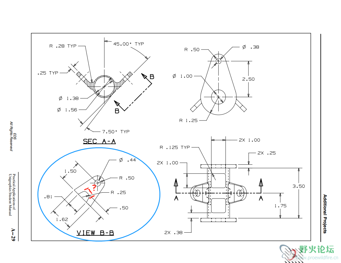 ͼB-BеĿ0.81*0.5ߴ磬R0.25,εϱ߿ôָ֪һ£