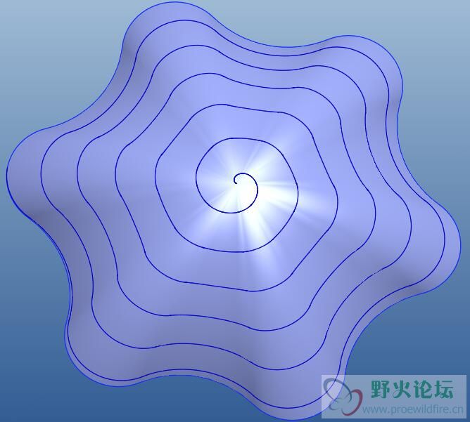 不规则曲面上的等梯度涡状线.jpg
