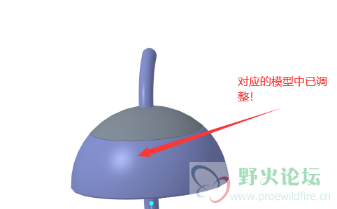 模型中的弱光斑