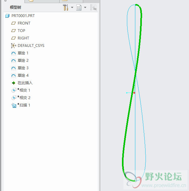 侧面线，也是两段