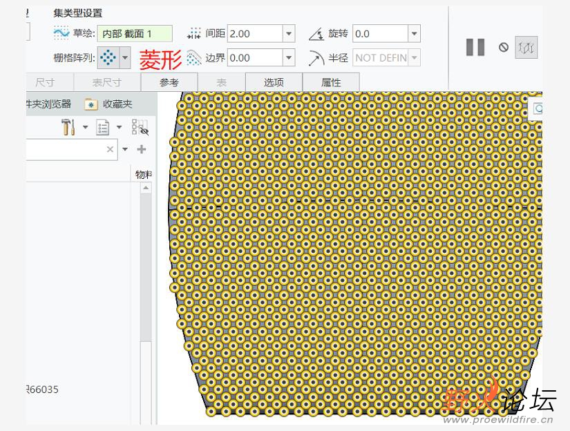 圆环间距2*2