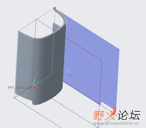 对称图形只需要做一半，另一半镜像即可