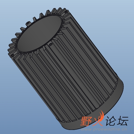 筒形压铸铝