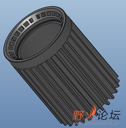 筒形压铸铝