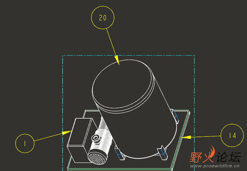 这个是CREO上的