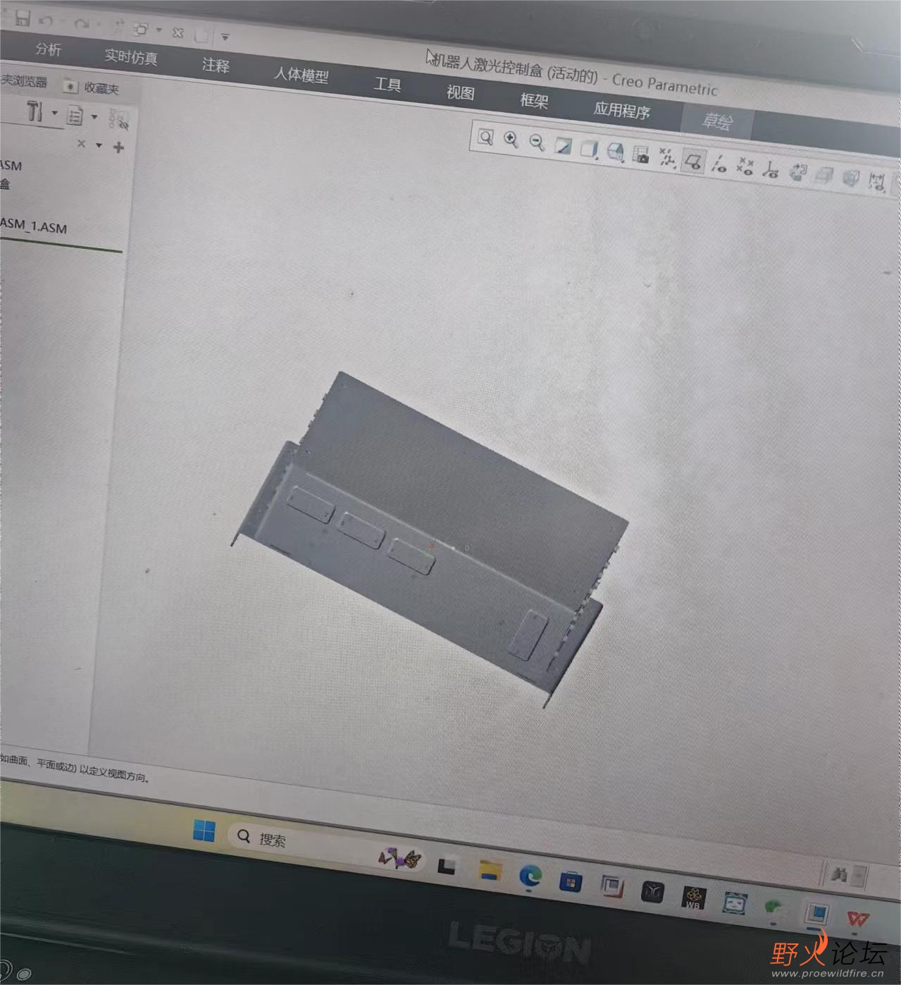 比如我在草绘界面，每次进行一次操作时，都需要点一下草绘才可以进行下一步操作。