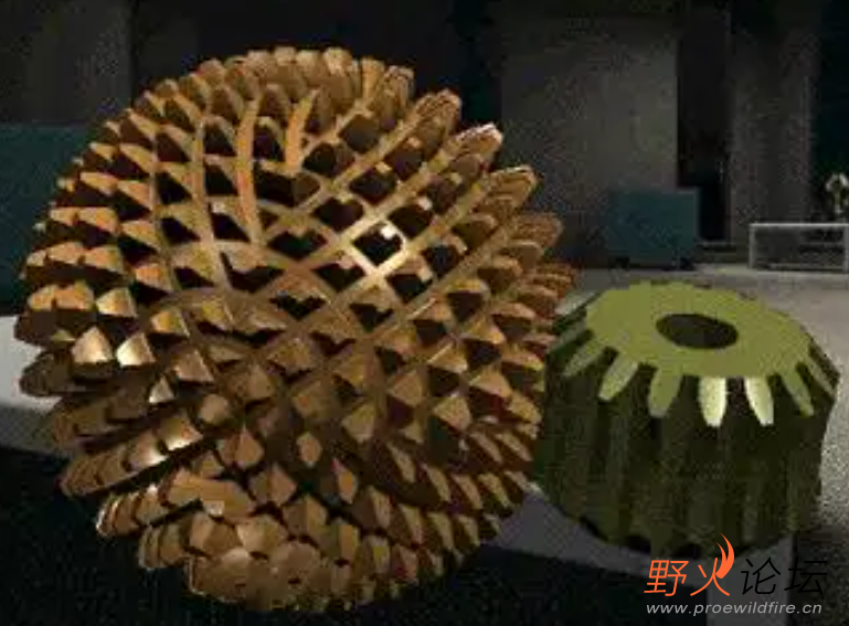 球面齿轮