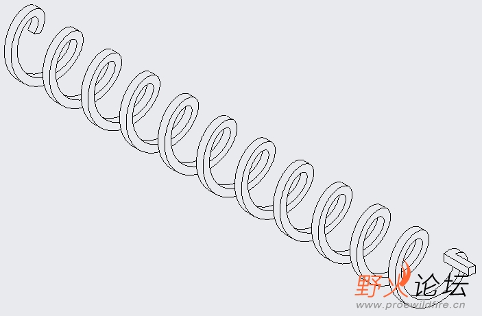 矩形截面弹簧