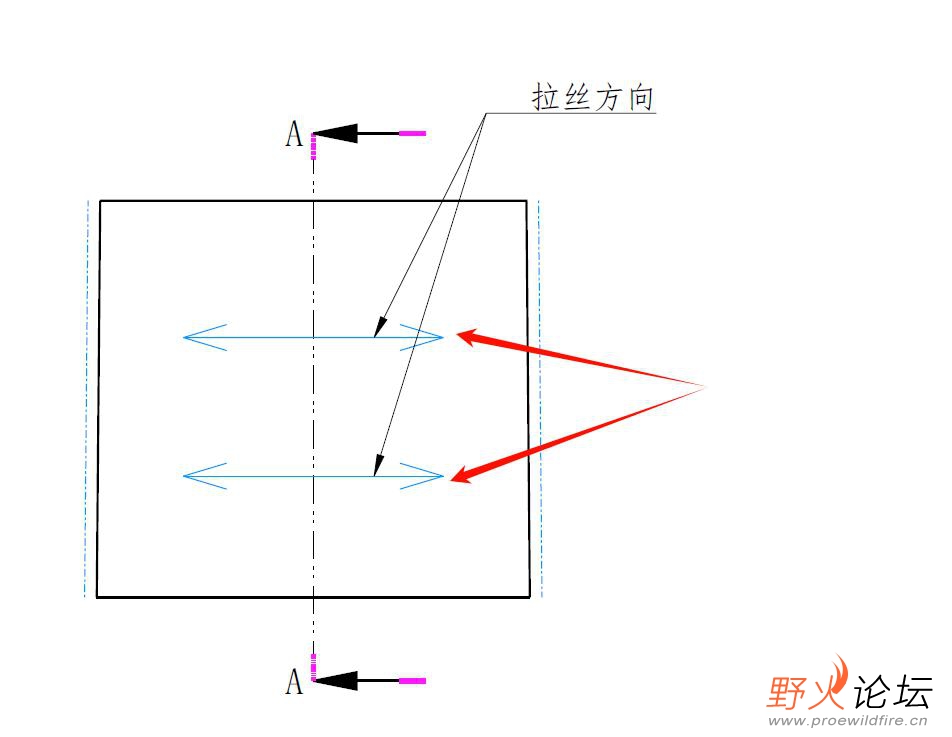 拉丝箭头