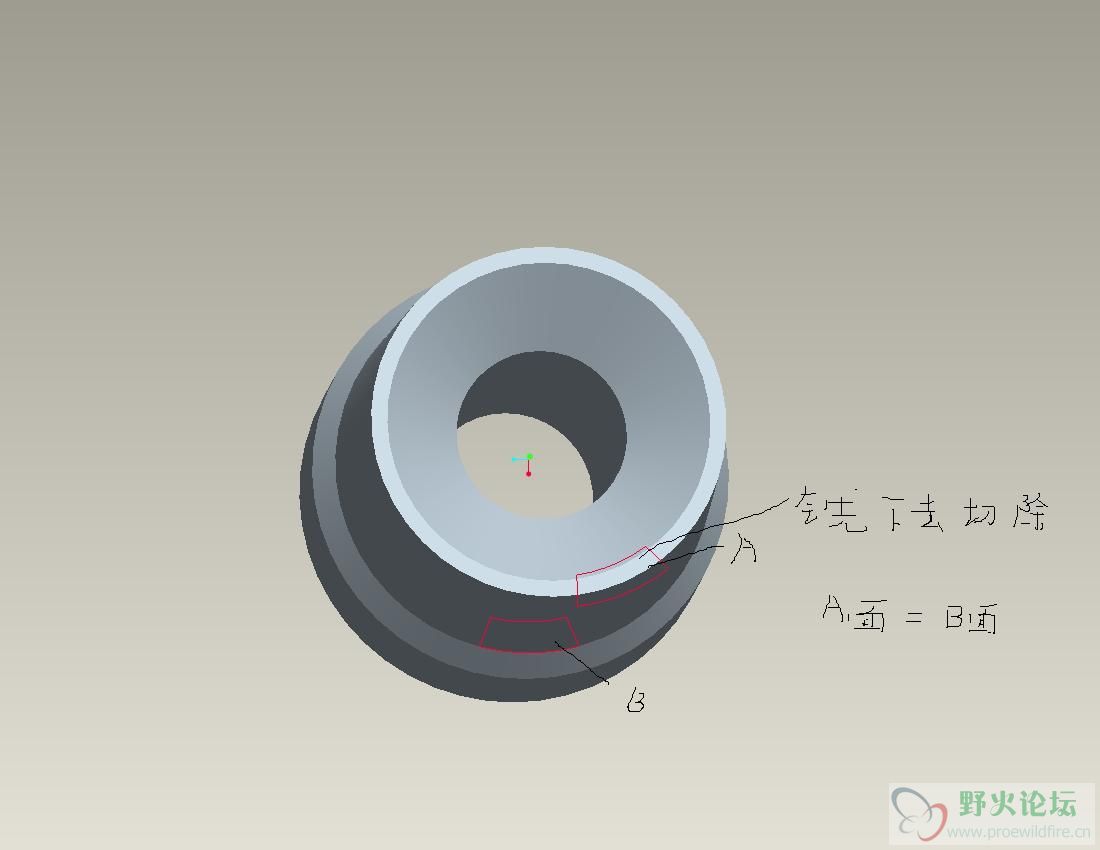 侧面