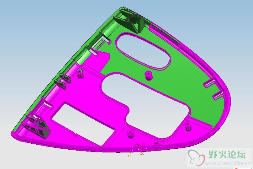 切割后CNC可以加工的3D图档