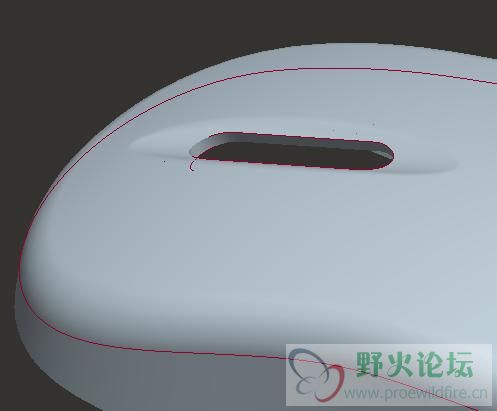 在孔处环路不能合并