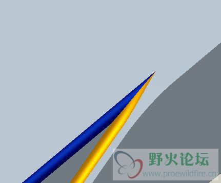 我们平时倒圆角应该只是倒成这样,但这样不完美的
