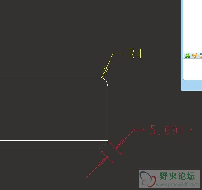 直接在工程图上标注