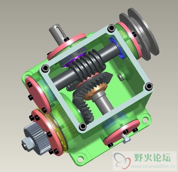 蜗杆-蜗轮锥齿轮两级减速器.jpg
