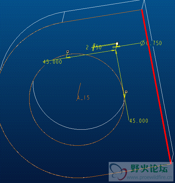 当将打的光孔改为螺纹孔时就不能打孔了