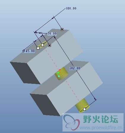组件中打孔