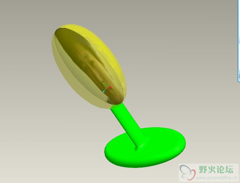 先画一条直线用扫描混合工具中间画个椭圆两头用点，两点设置为平滑就行了