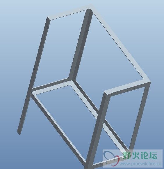 做出来的长方体如图所示