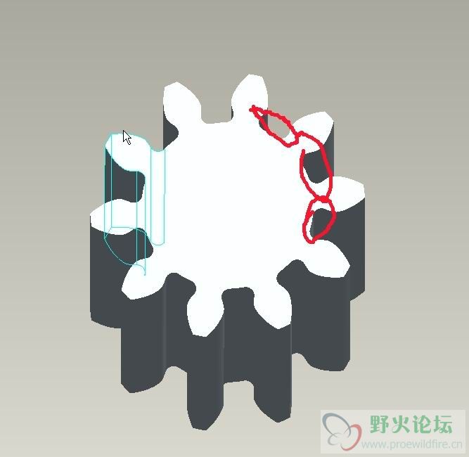 给出齿轮的齿数和半径,怎样算出其它参数及其啮合齿轮的大小和参数?