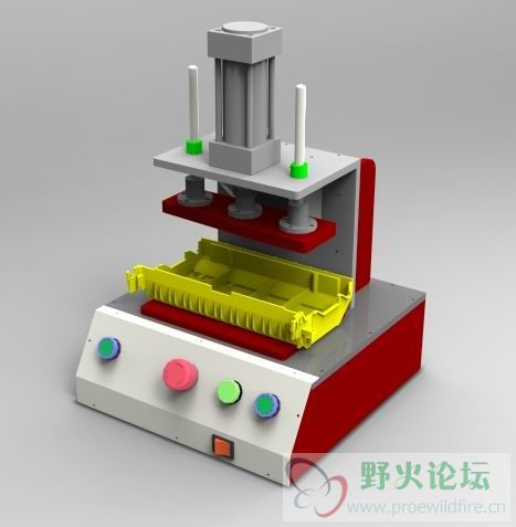 直接从proe导入keyshot的效果图