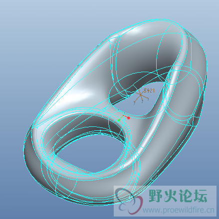 PR0/e 5.0 中无破面，如图