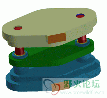 固定凸模式滚动导向_中间导柱模架.gif