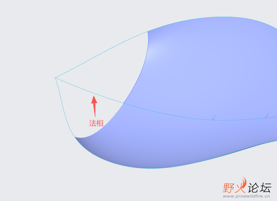 这样的面怎么实现法相呢